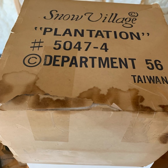 Snow Village - Plantation House (In original box) - Picture 5 of 5
